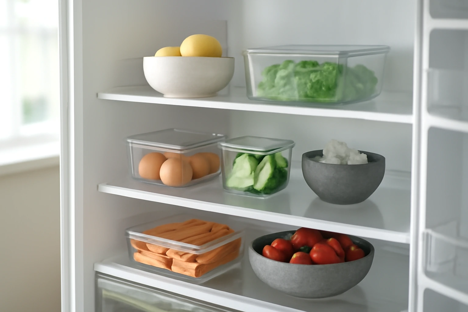 Tủ lạnh và kho thực phẩm: sắp xếp theo an toàn thực phẩm