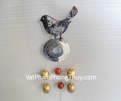 Chuông gió đồng linh vật - Tứ Linh FCG1264-8
